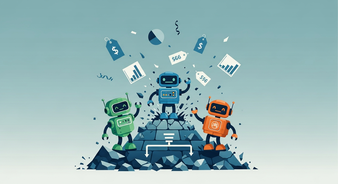 AI Pricing Collapse and the Agent Wars Reshape Industry Competition